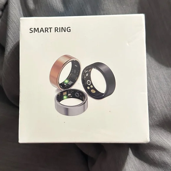 NWT Smart Ring SILVER Next Gen Health, Sleep Monitoring, Fitness Tracker